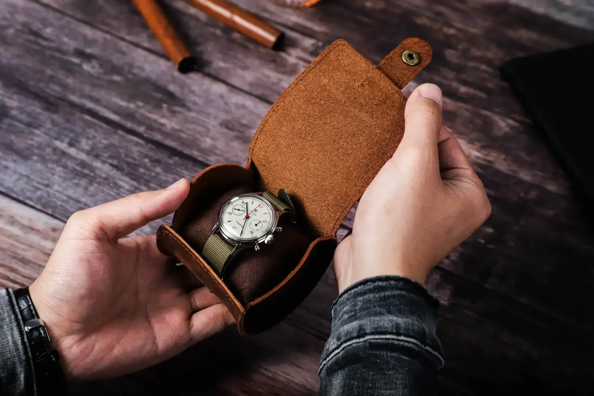 Hansen & Jacobs | Single Watch Roll | The Vintage - Image 10