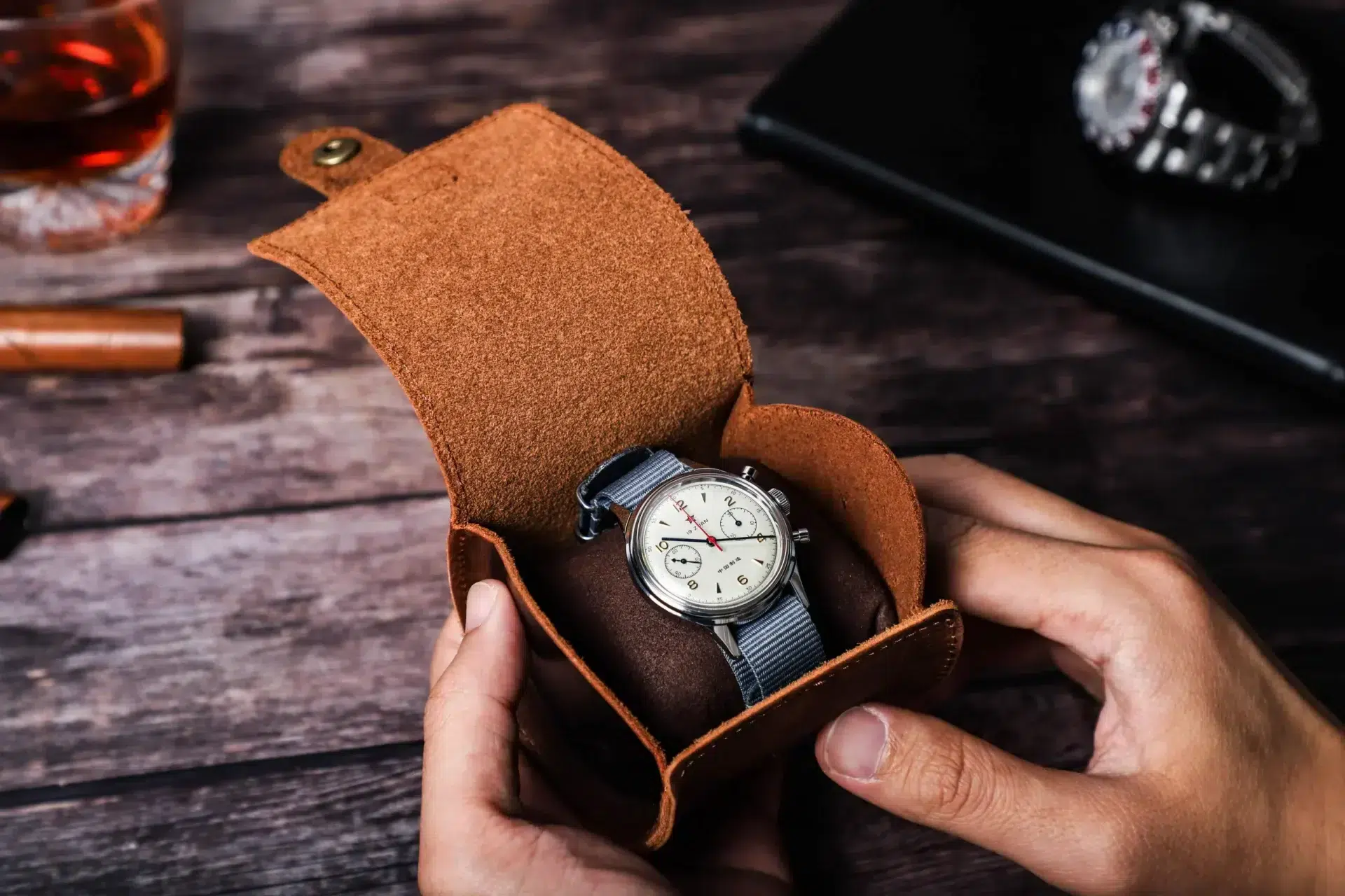 Hansen & Jacobs | Single Watch Roll | The Vintage - Image 8