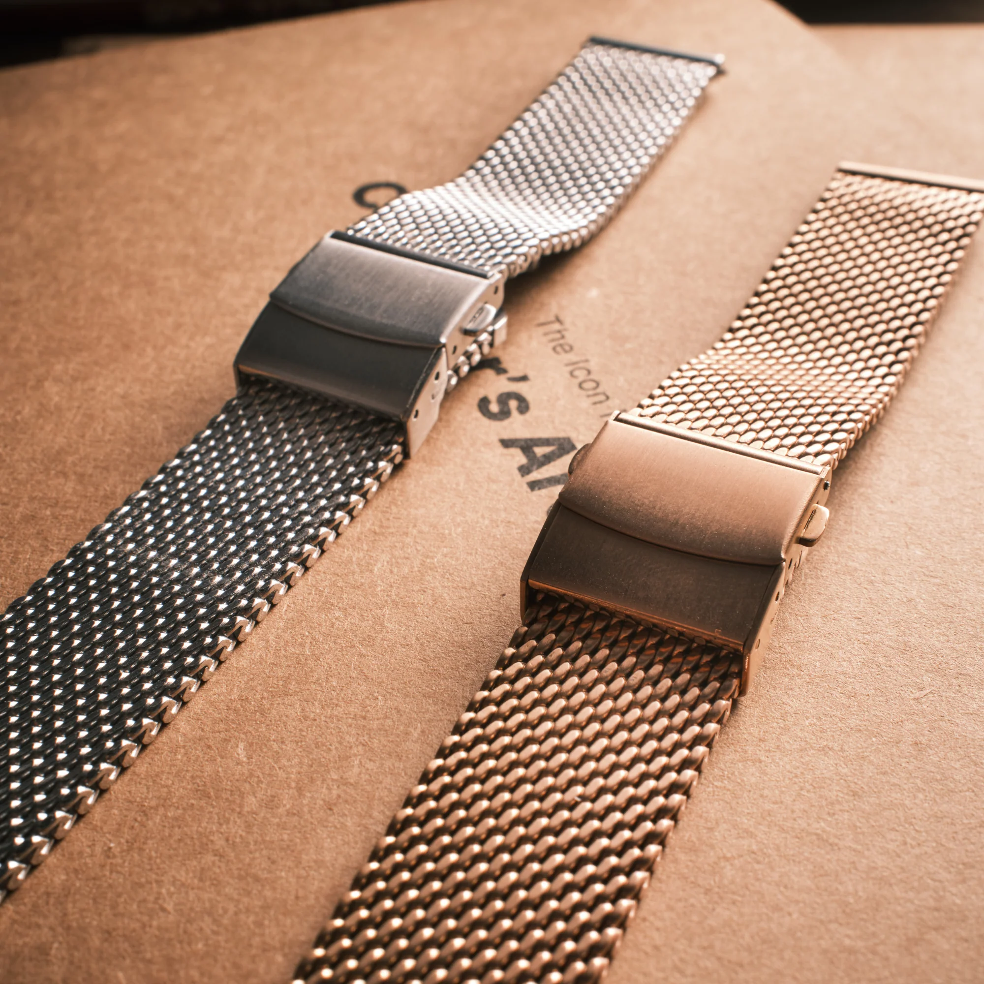 Rose Gold Plated Mesh Strap - Image 3
