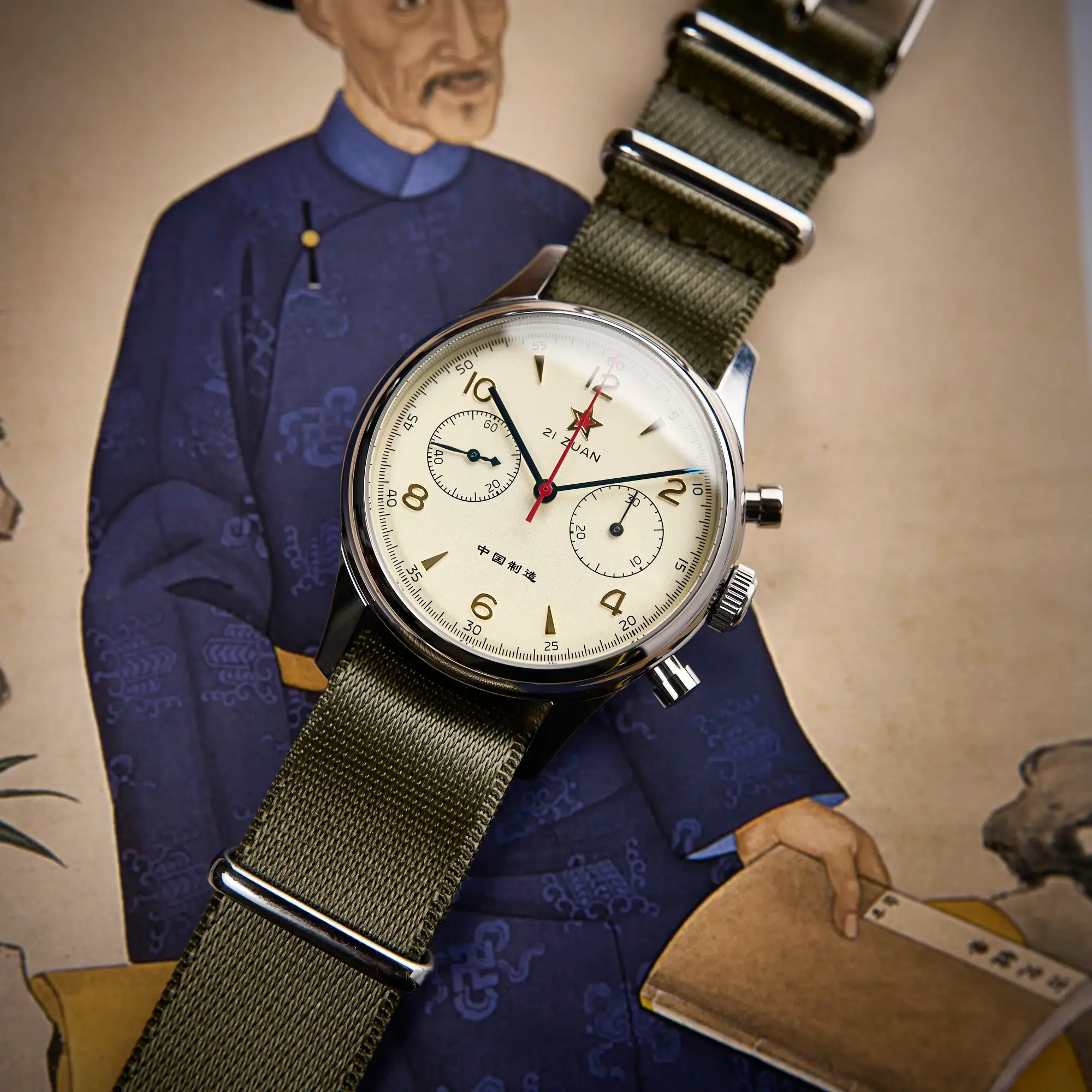 Air Force Edition 1963 Seagull Movement | 40mm - Image 3