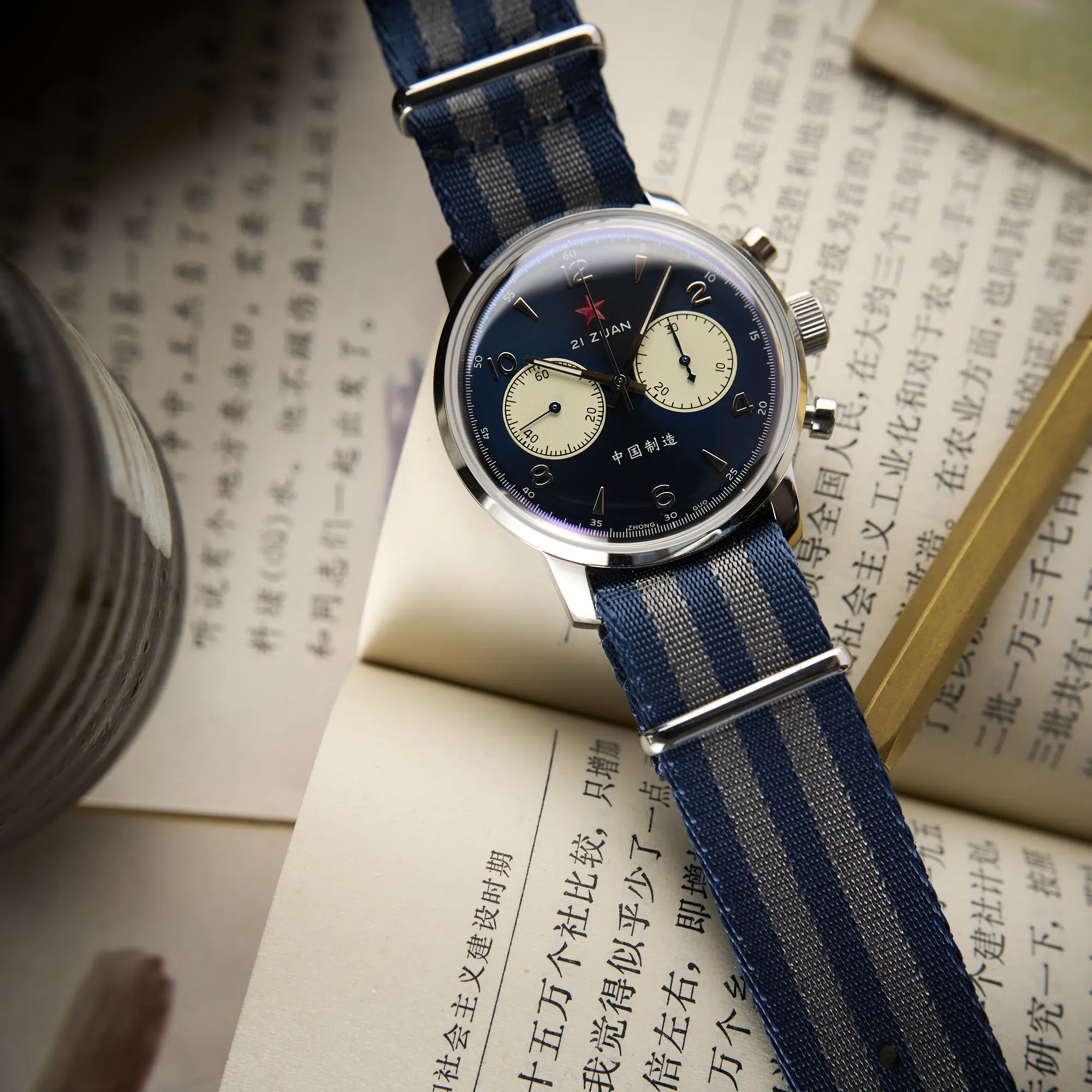 Blue Panda Edition 1963 Seagull movement | 42mm - Image 4