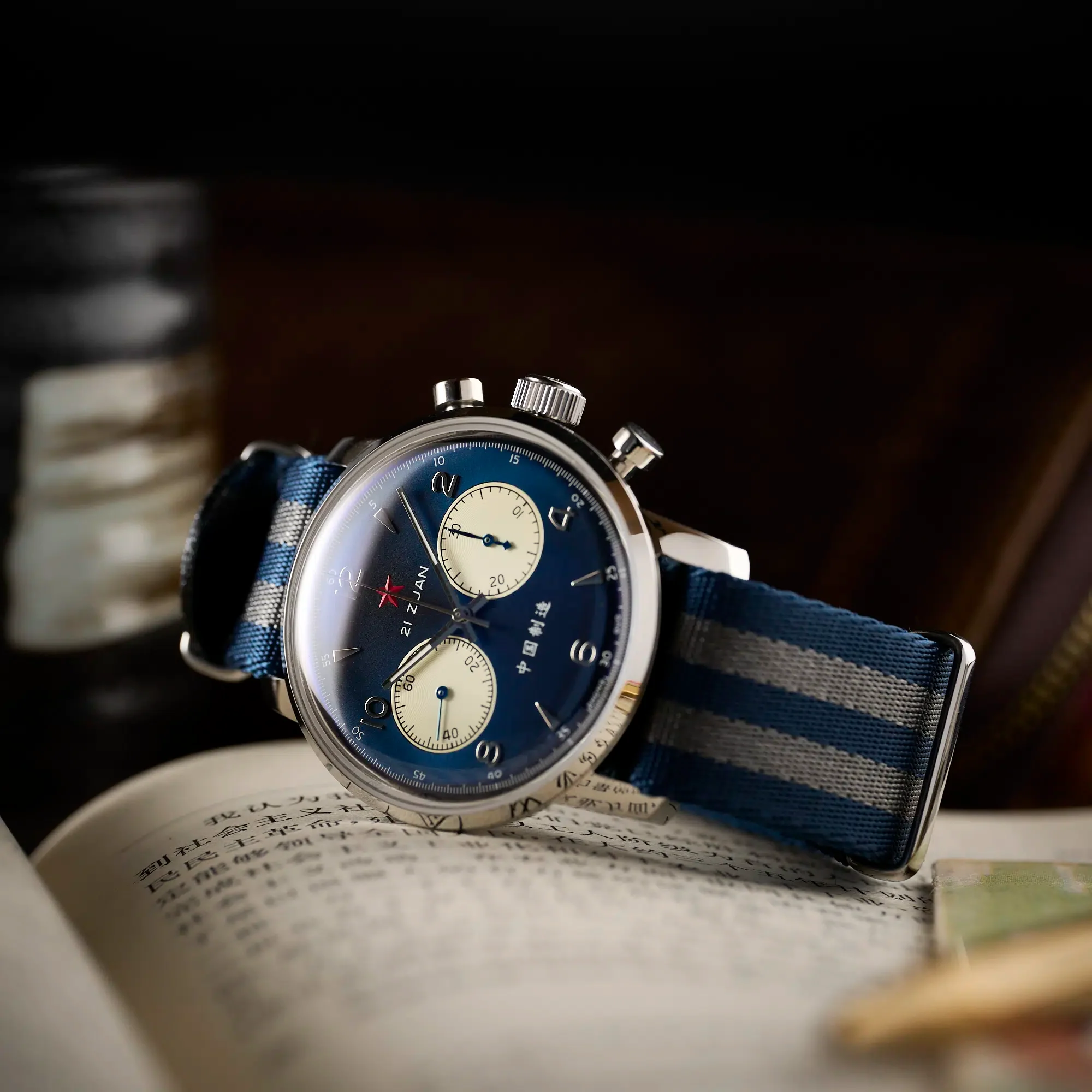 Blue Panda Edition 1963 Seagull movement | 42mm - Image 5