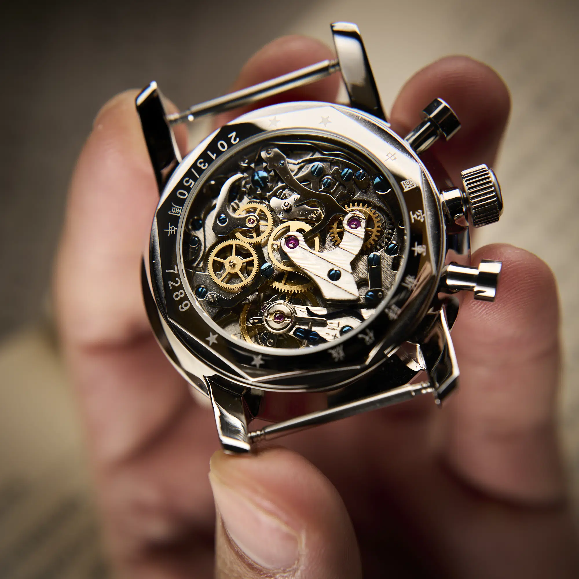 Sports Edition 1963 Seagull Movement | Blue Panda | 42mm - Image 3