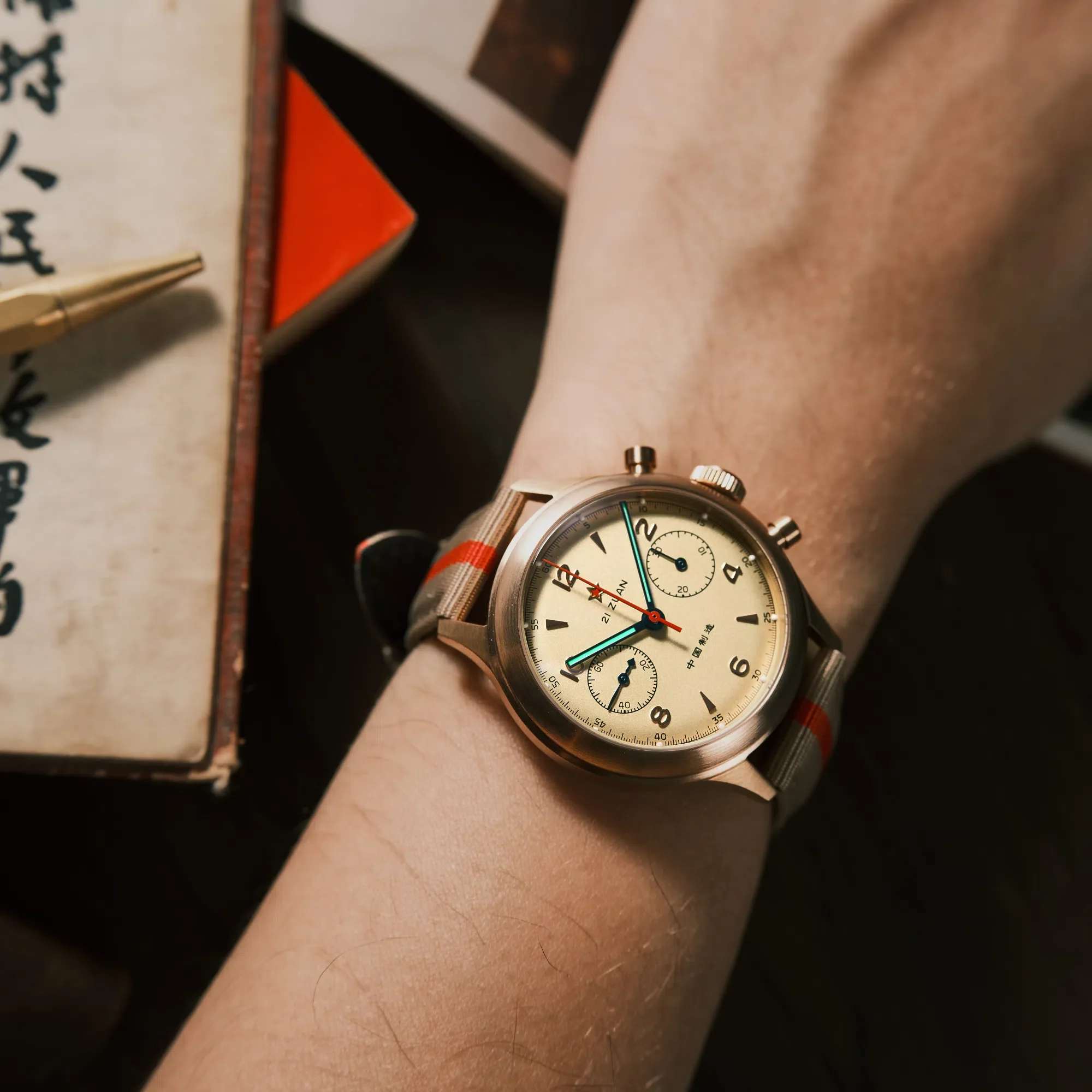 Bronze Edition 1963 Seagull Movement | Lume | 38mm - Image 16