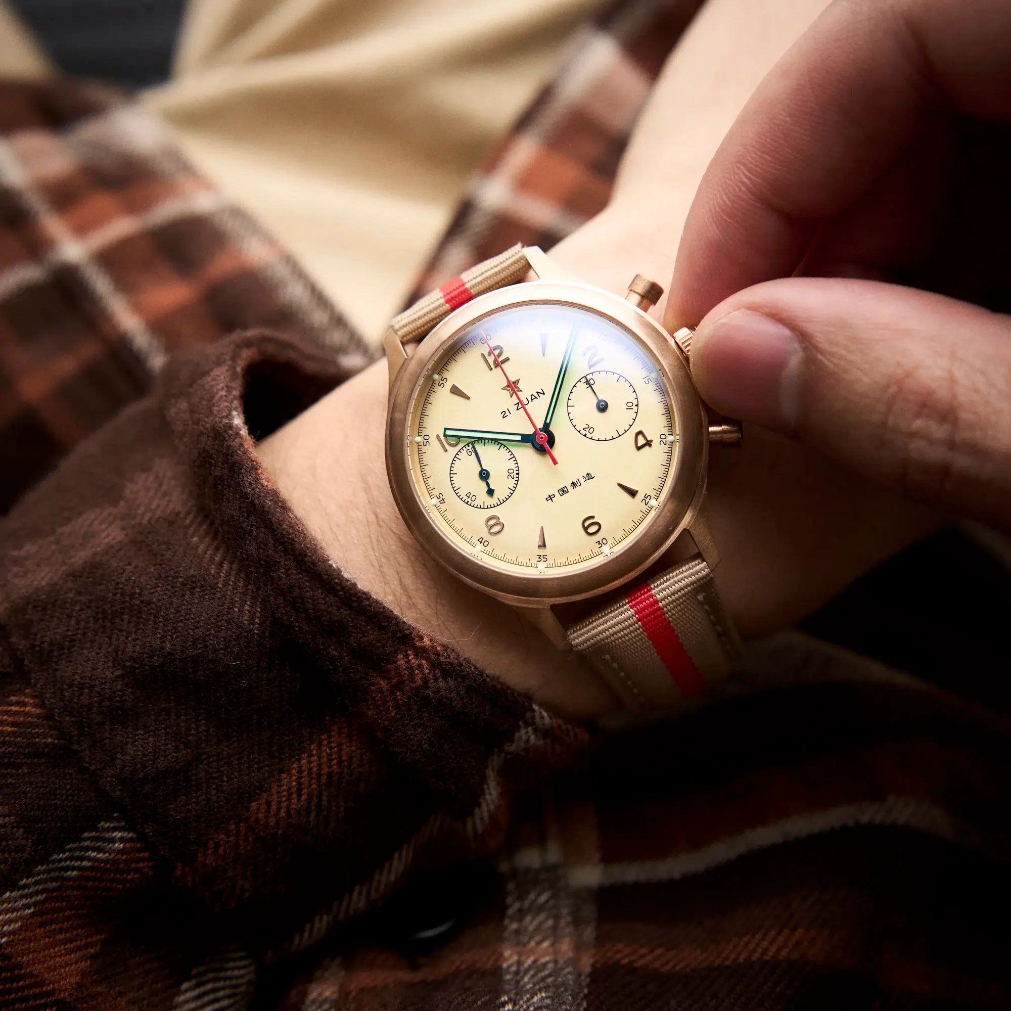 Bronze Edition 1963 Seagull Movement | Lume | 38mm - Image 17