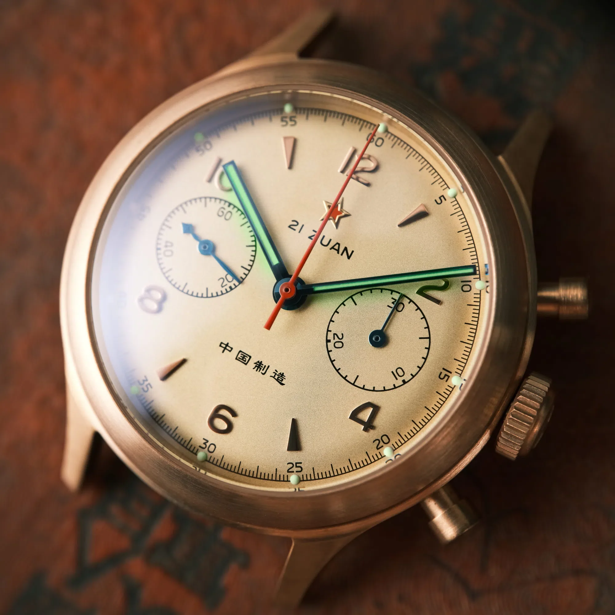 Bronze Edition 1963 Seagull Movement | Lume | 38mm - Image 6