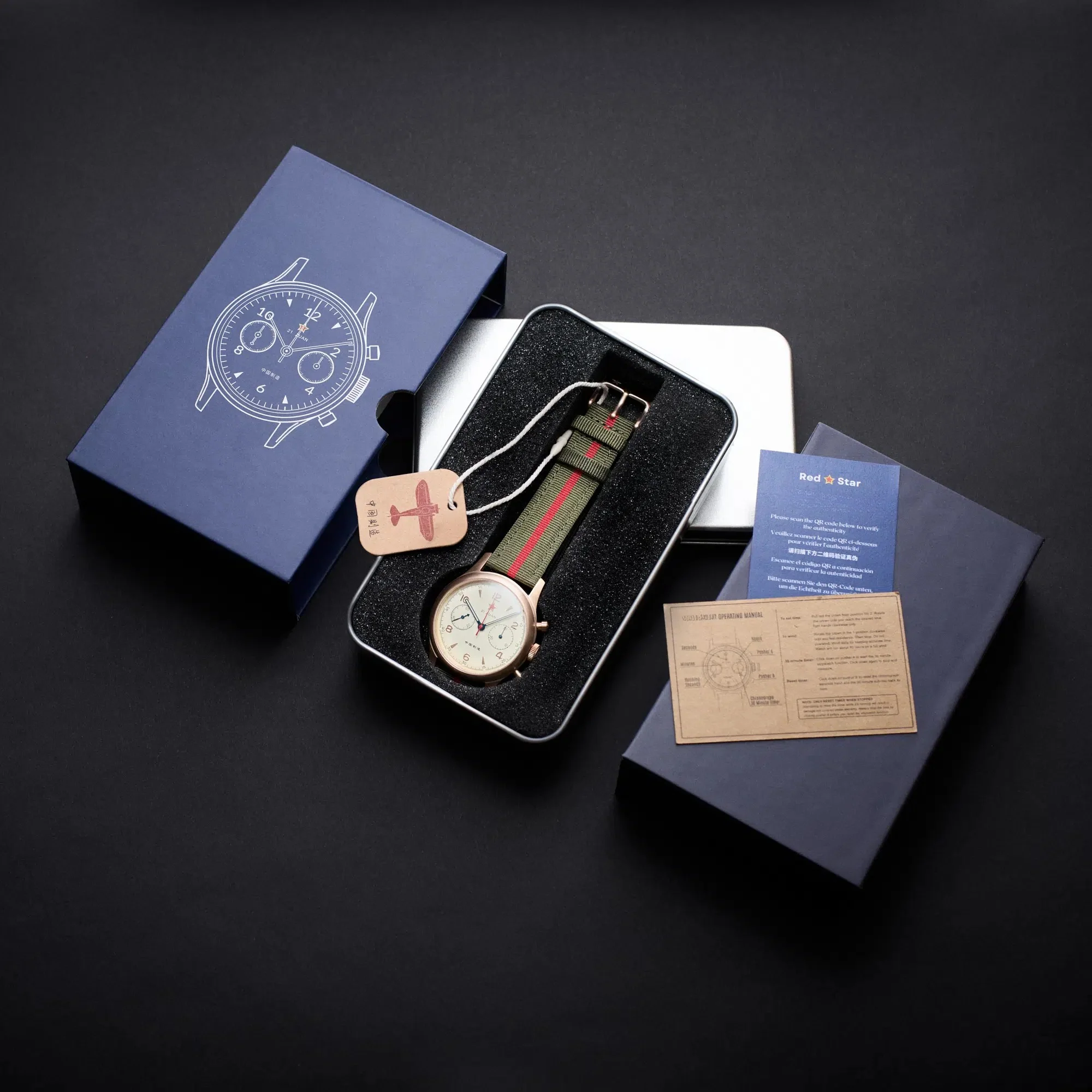 Bronze Edition 1963 Seagull Movement | Lume | 40mm - Image 12