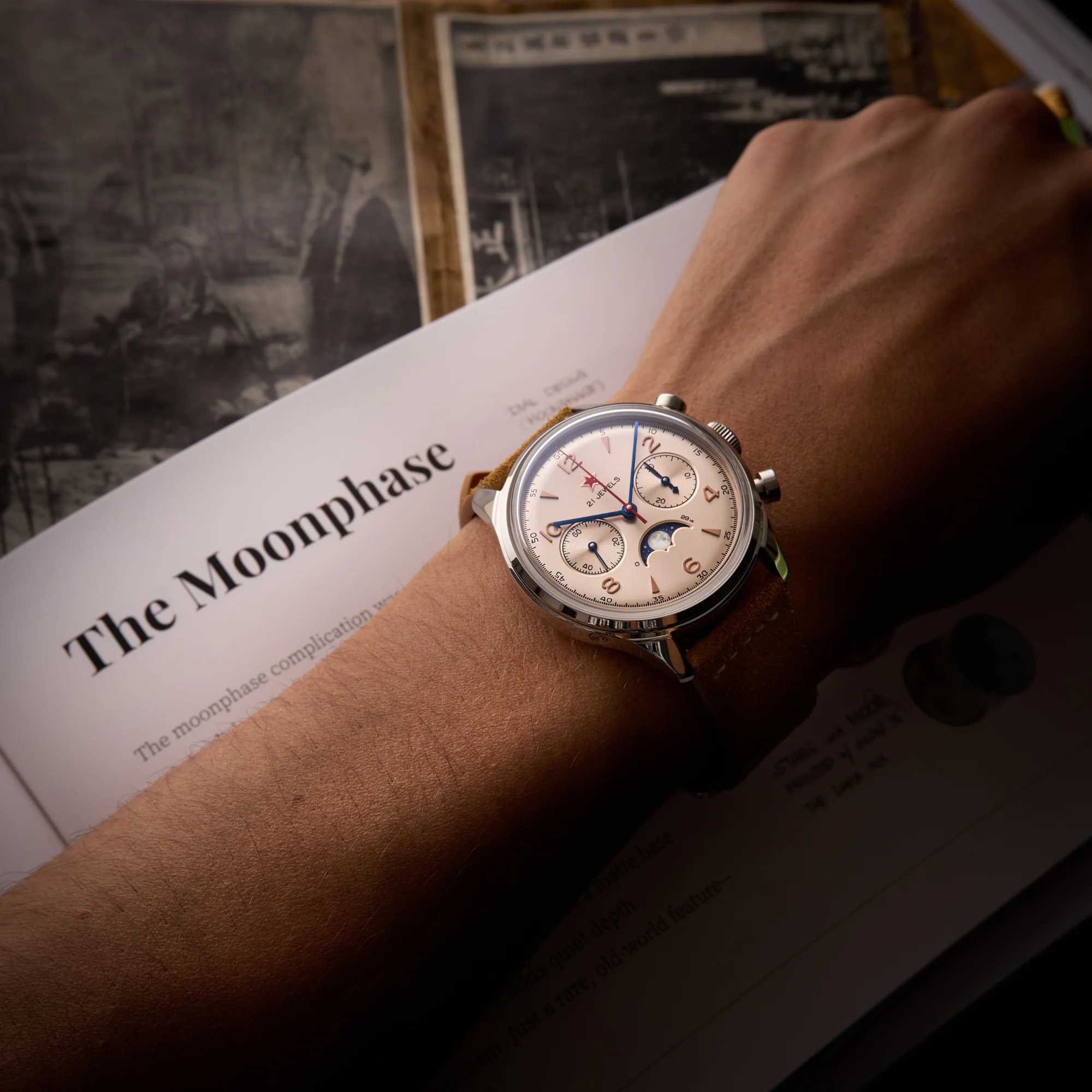 LIMITED EDITION | 1963 LEGACY EDITION | Seagull movement| MOONPHASE - Image 10
