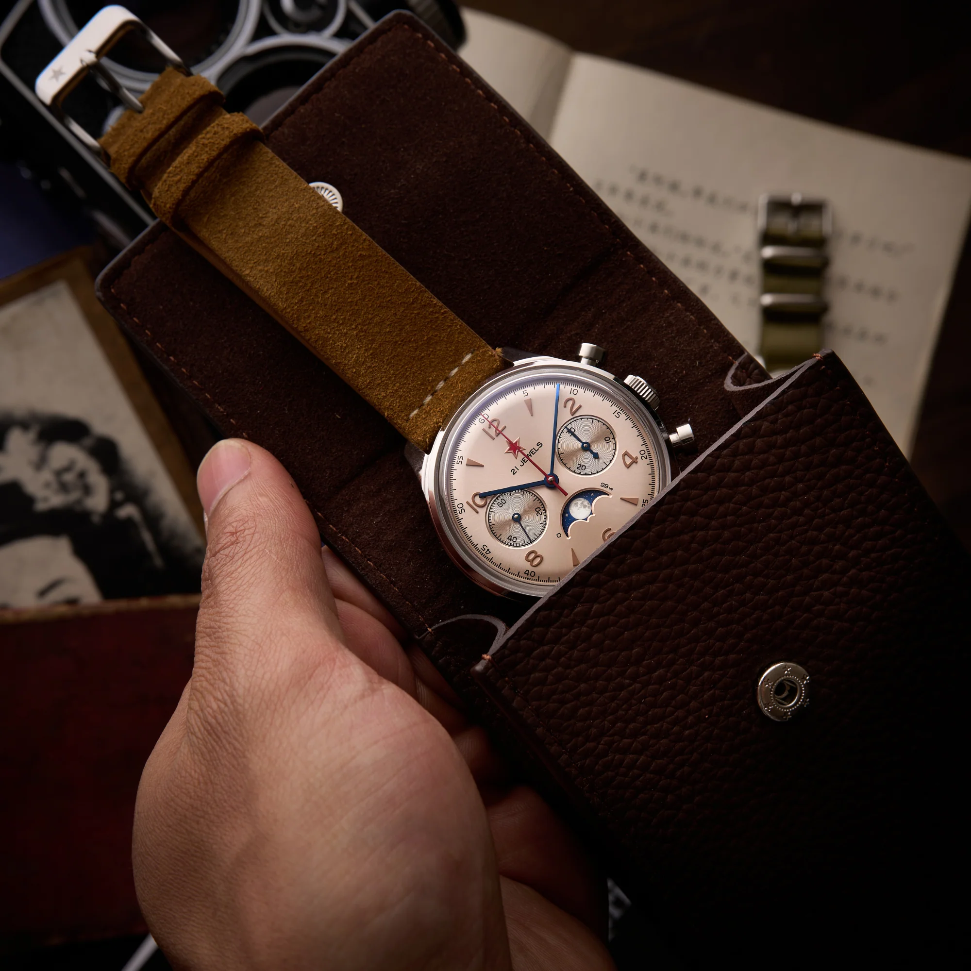 LIMITED EDITION | 1963 LEGACY EDITION | Seagull movement| MOONPHASE - Image 11