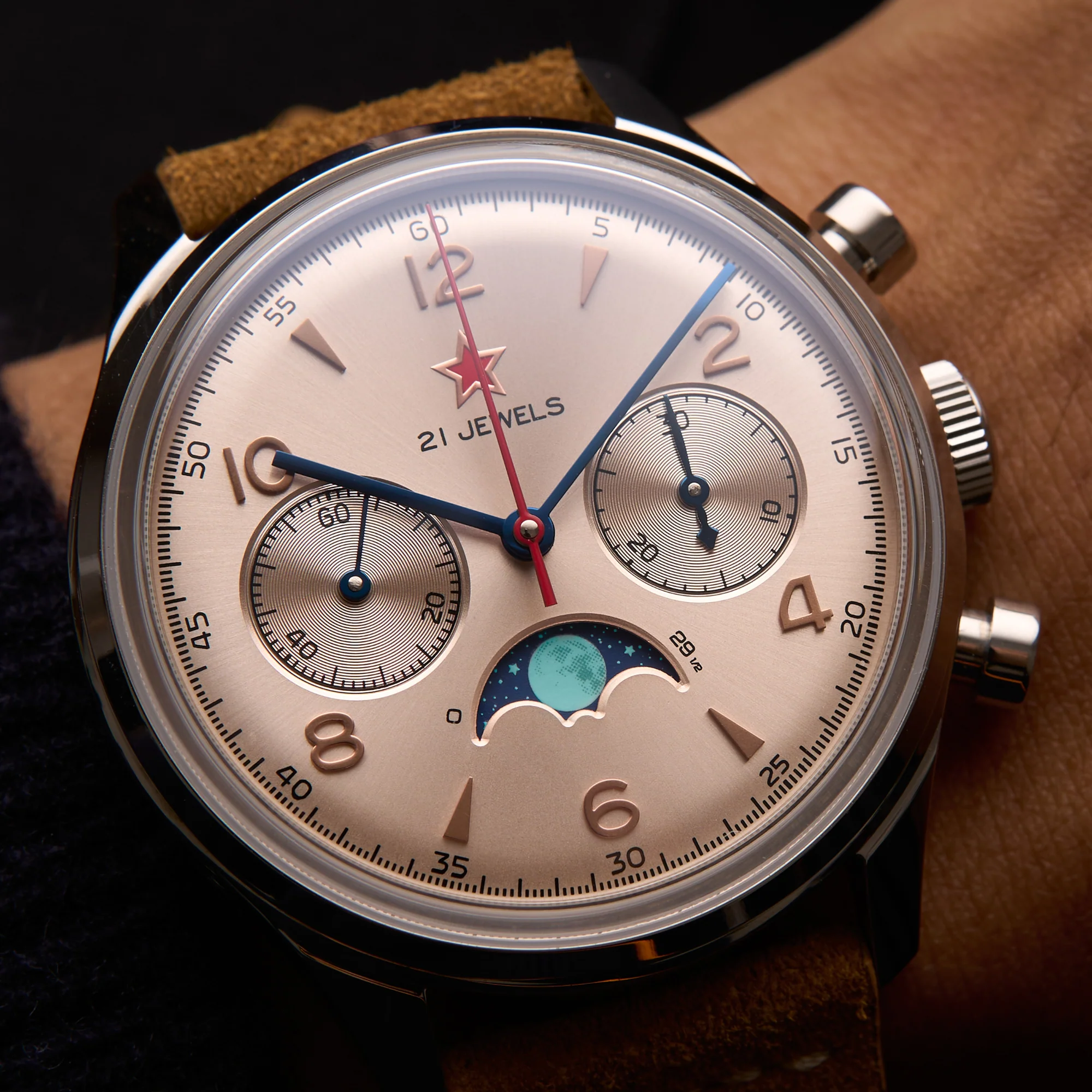 LIMITED EDITION | 1963 LEGACY EDITION | Seagull movement| MOONPHASE - Image 12