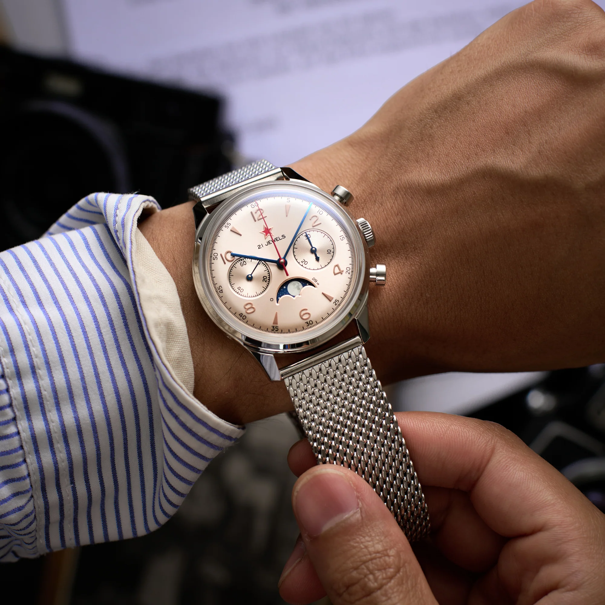 LIMITED EDITION | 1963 LEGACY EDITION | Seagull movement| MOONPHASE - Image 25