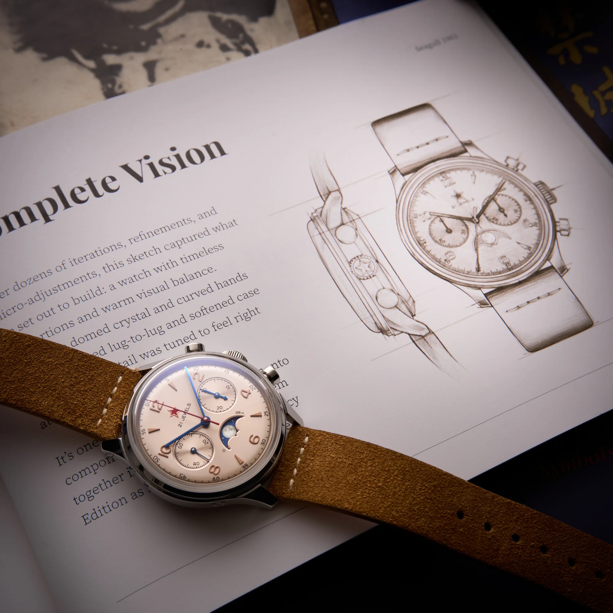LIMITED EDITION | 1963 LEGACY EDITION | Seagull movement| MOONPHASE - Image 5