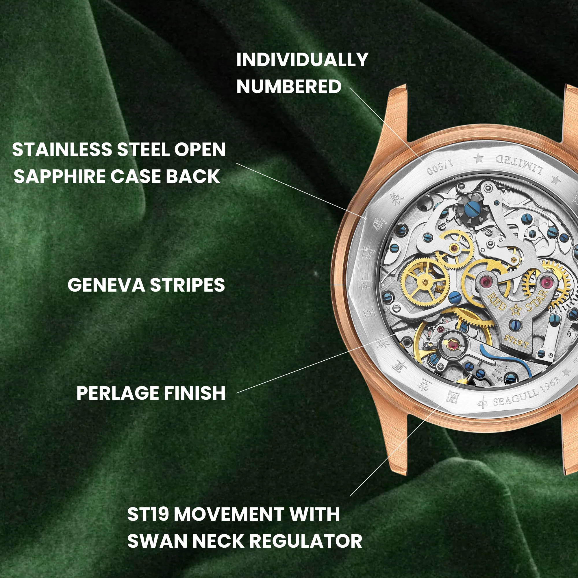 LIMITED EDITION | 1963 ICON | Moonphase | Bronze - Image 5
