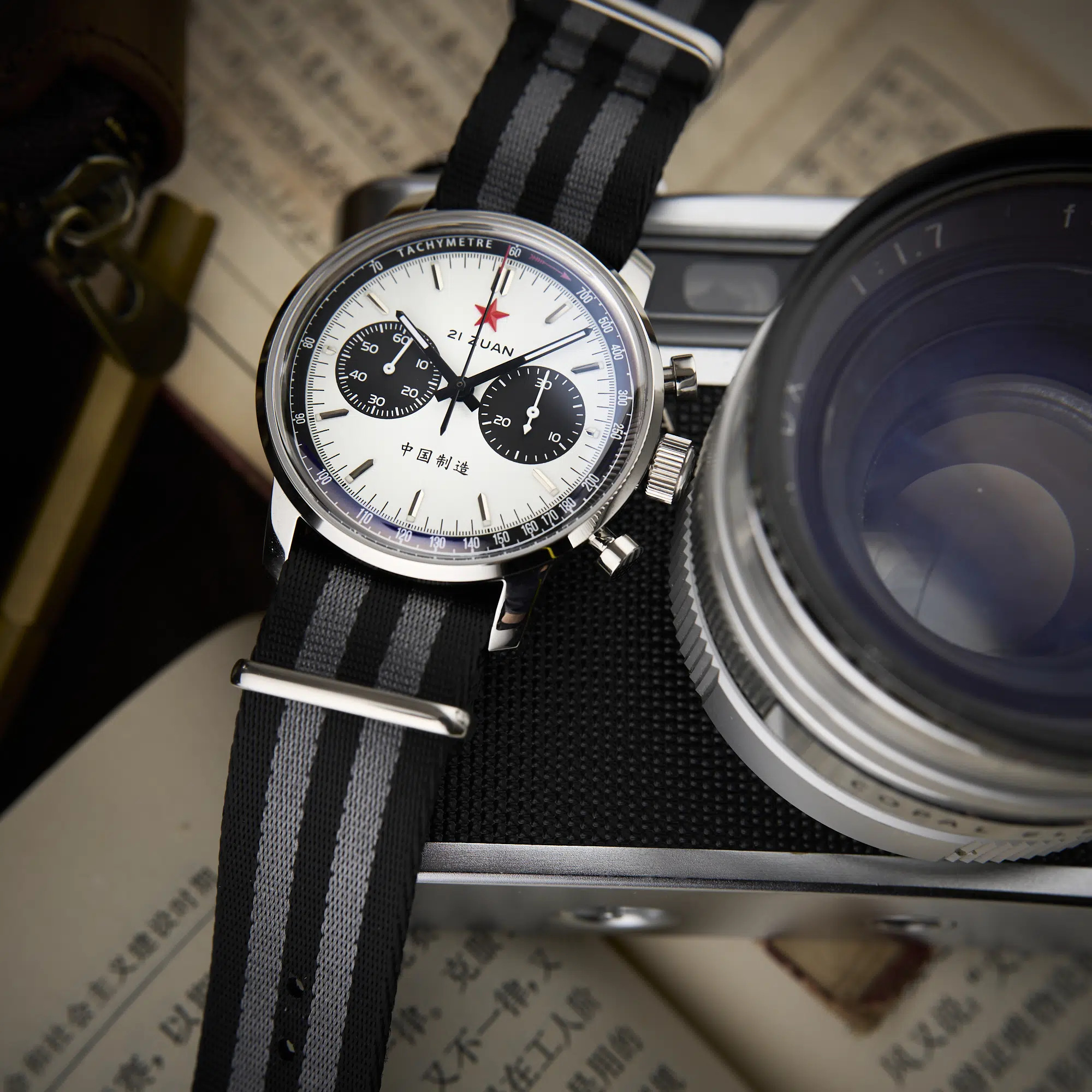 Sports Edition 1963 Seagull Movement | White Panda | 42mm - Image 5